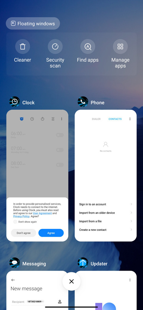 Waves tri screenshot