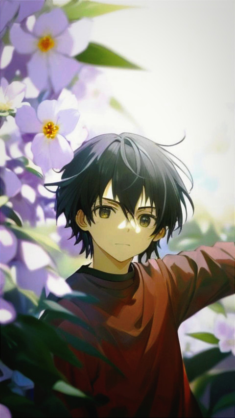Anime boy screenshot