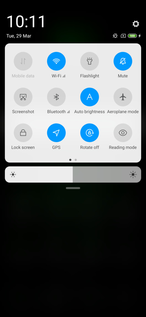 Dark Green screenshot