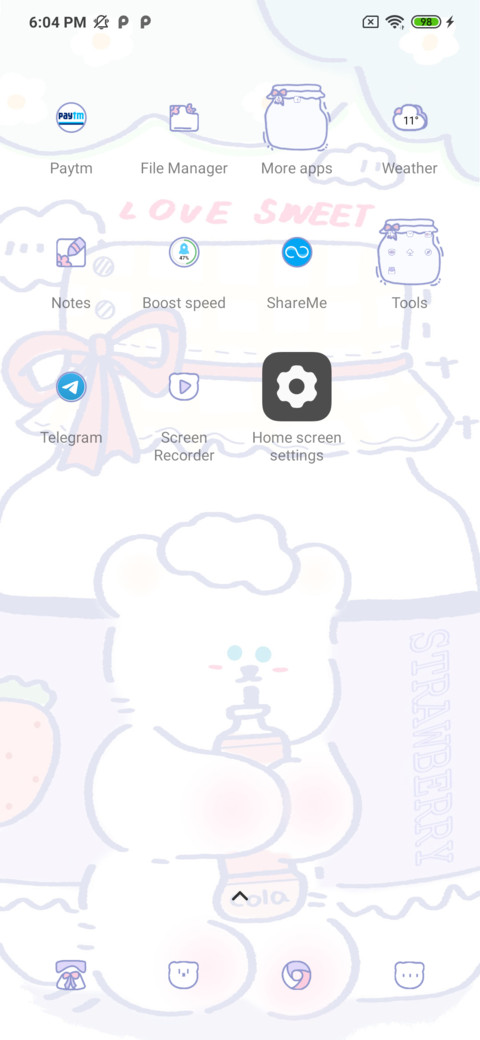 Baby bottle bear screenshot
