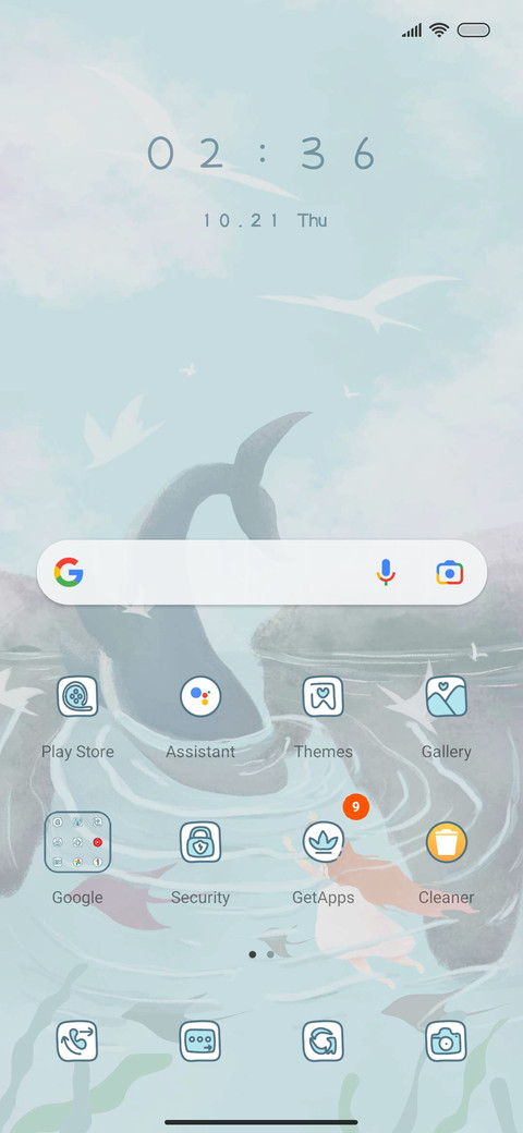 Asuka and fish screenshot