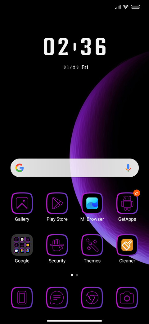 Planet Galaxy screenshot