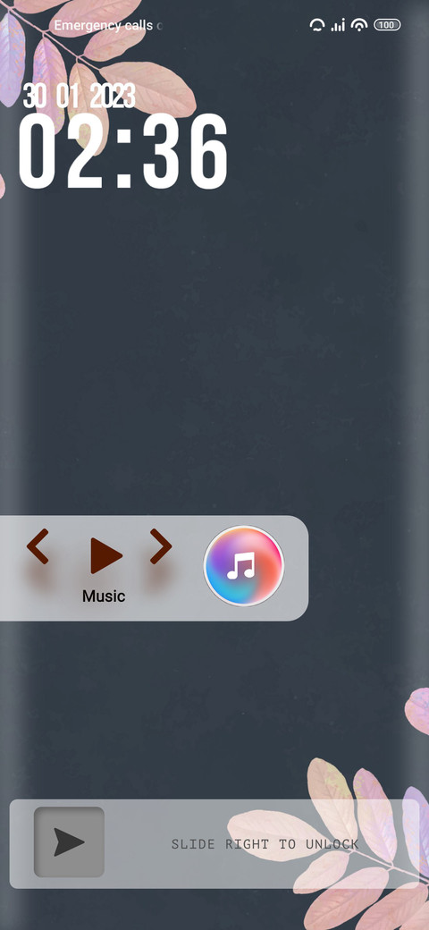 Floral screenshot
