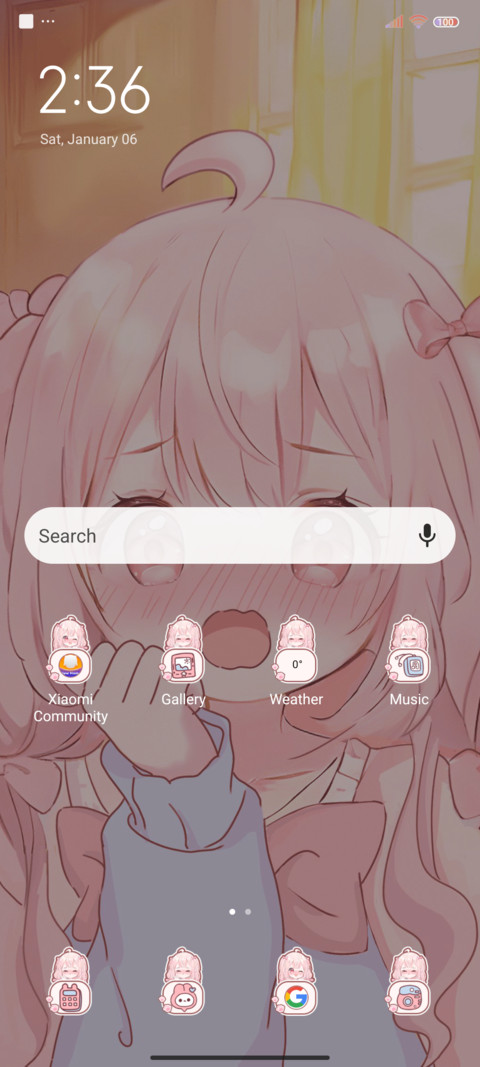 I blushed screenshot