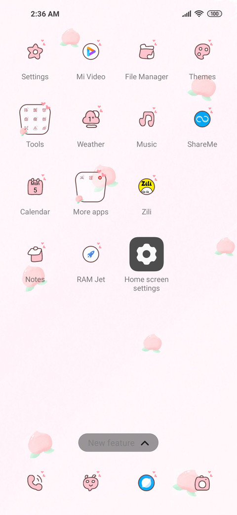 Super sweet peach screenshot
