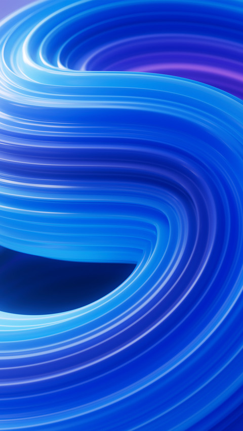 Colored distorted shape screenshot