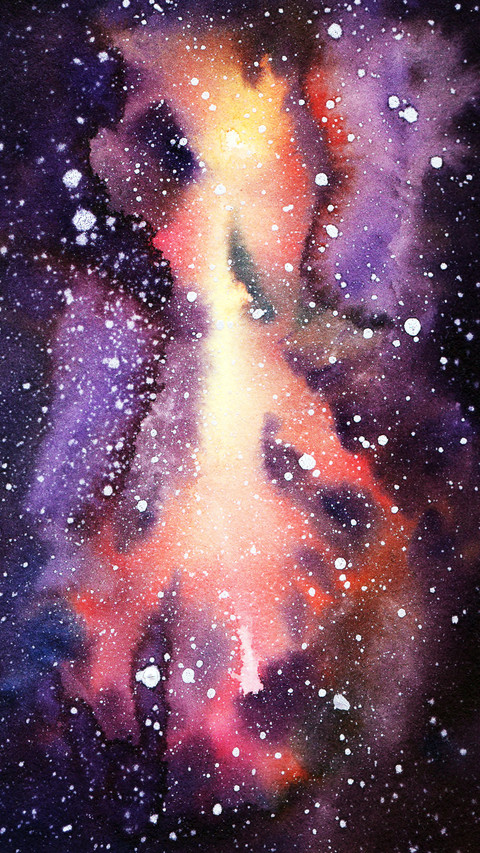 Nebulae in the universe screenshot