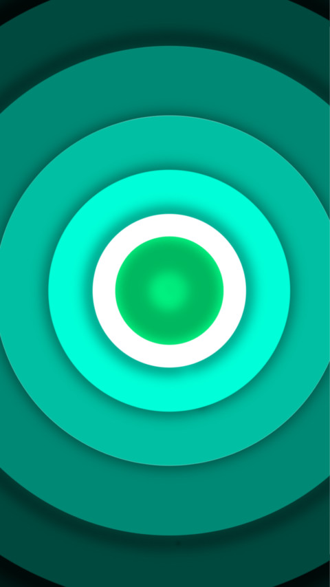 Cyan circles screenshot