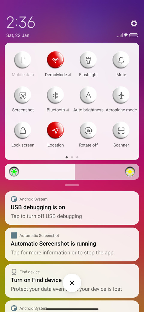Oppo Color screenshot