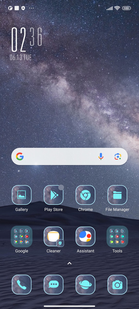 desert sky screenshot
