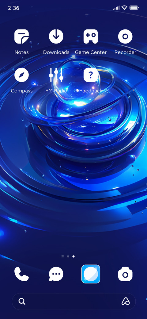 blue screenshot