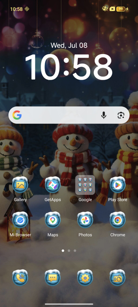 Christmas village screenshot