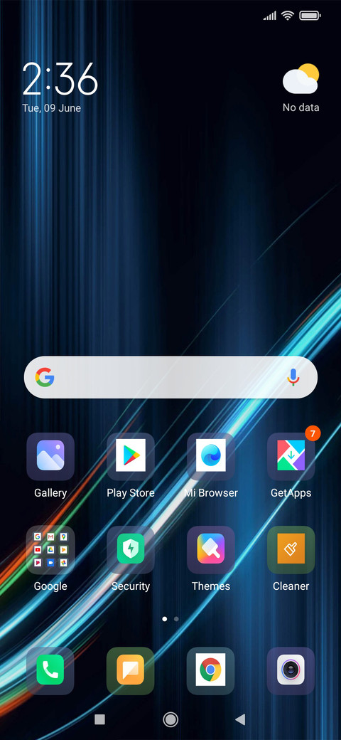 Neon Black screenshot