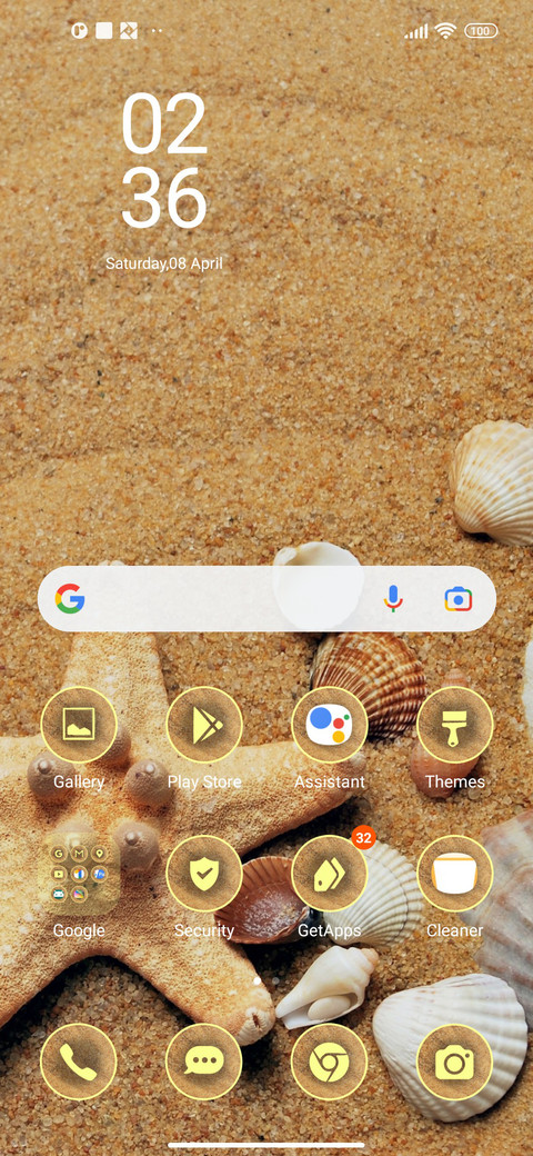 beach starfish screenshot