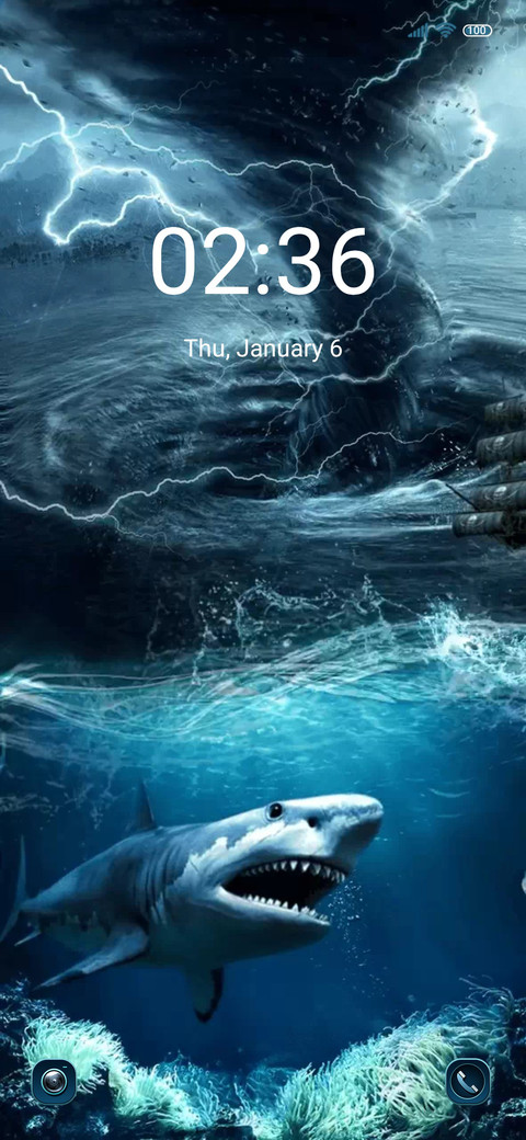 Deep sea shark screenshot
