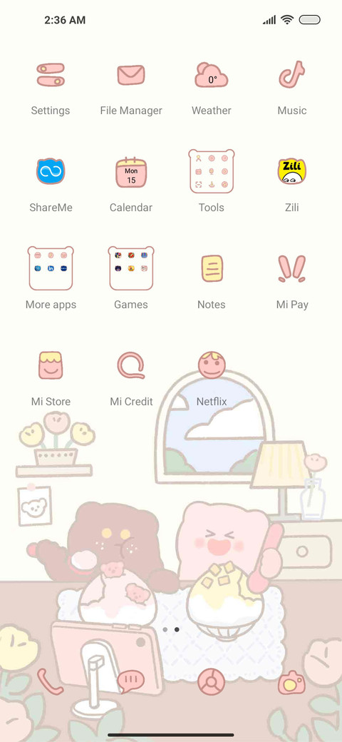 Ice cream bear screenshot