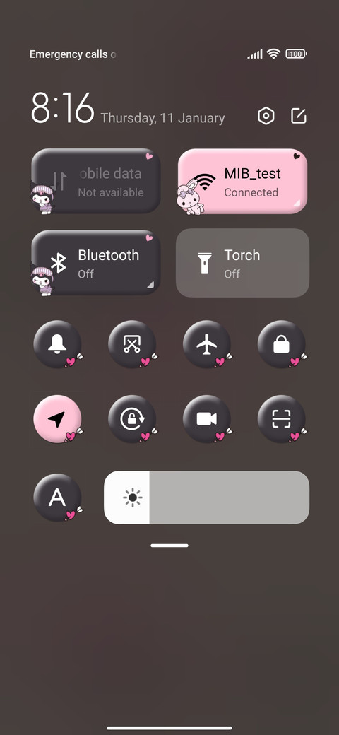 Sanrio party screenshot