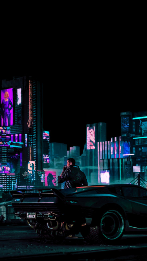 Cyberpunk city screenshot