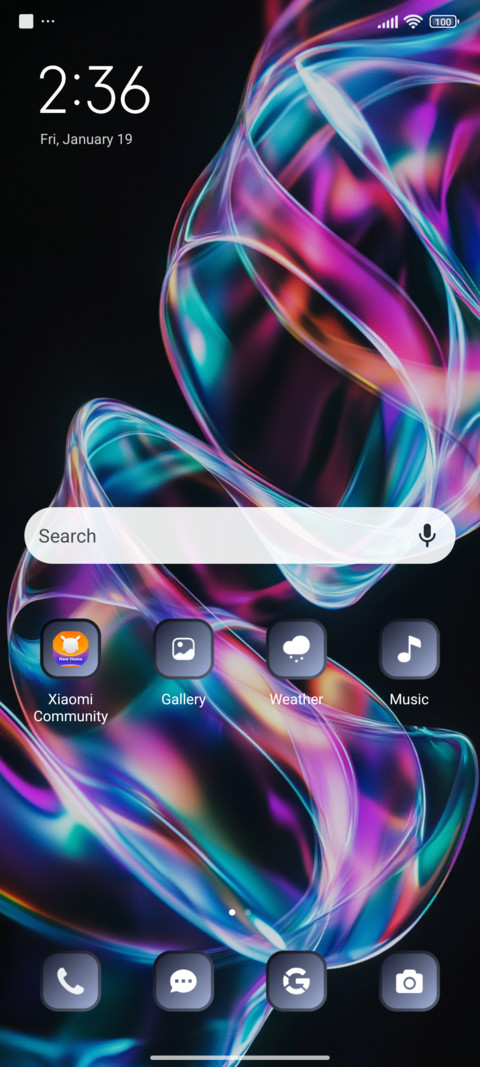 Neon Ribbons screenshot