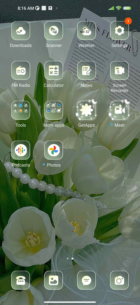Vitality of spring screenshot