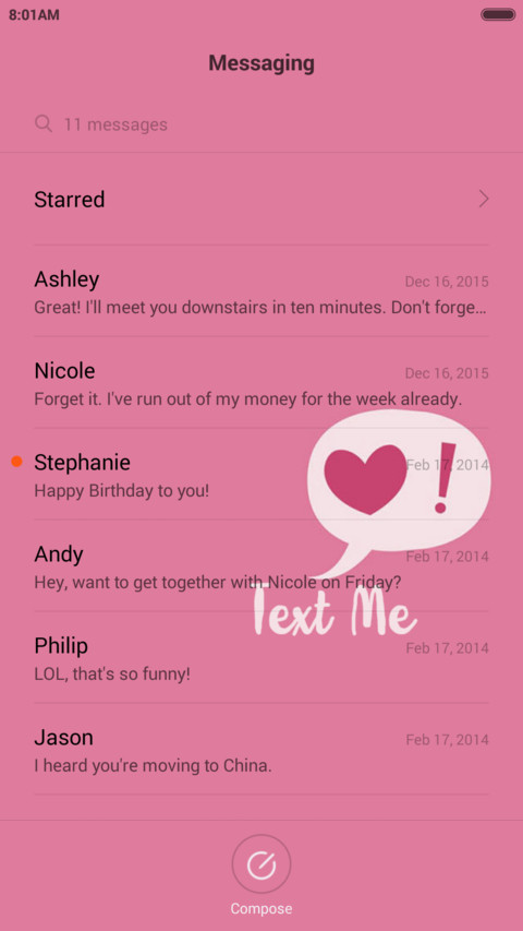 Cute Little Pink screenshot