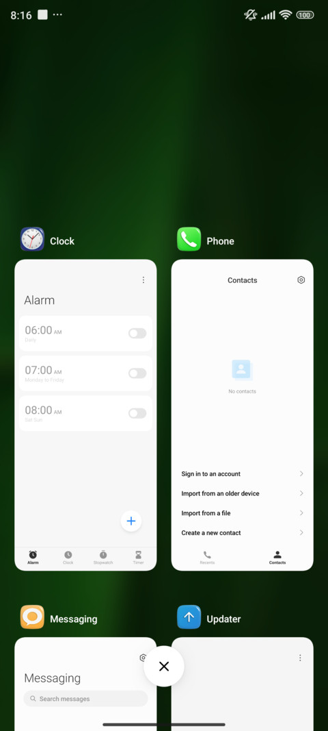 Multi language screenshot