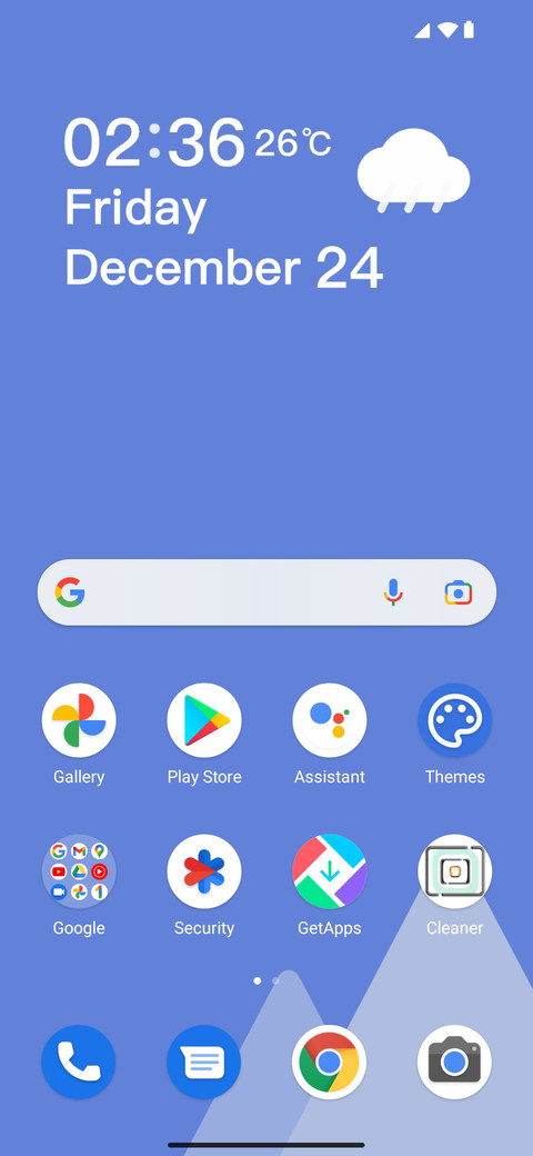 Cloudy screenshot