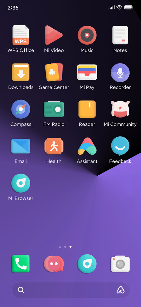 Violet IZ V13 screenshot