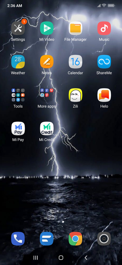 Thunderstorm dual v11 screenshot