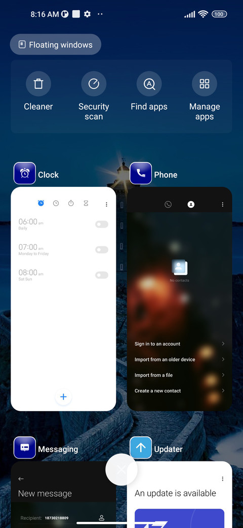 Lighthouse screenshot