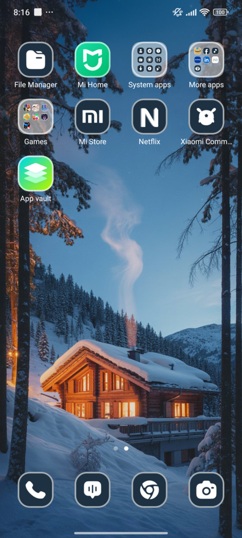 Snowy Home screenshot