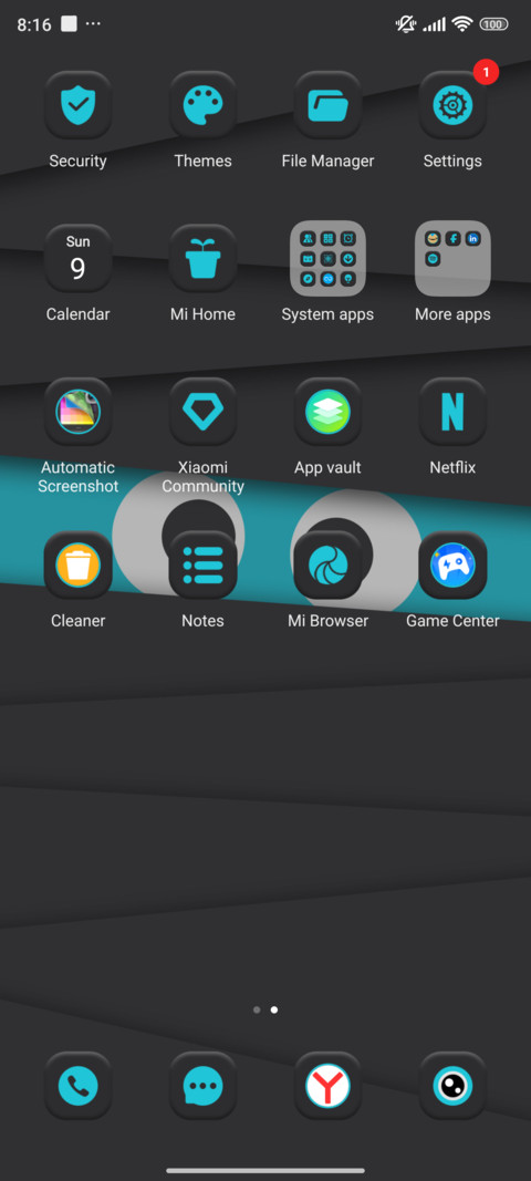 Layered Geometry screenshot