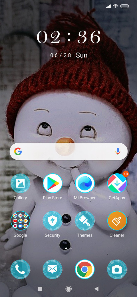 Cute Snowman_3MDS screenshot