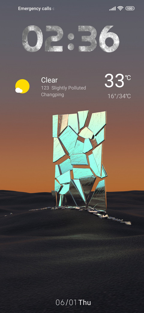 desert mirror screenshot