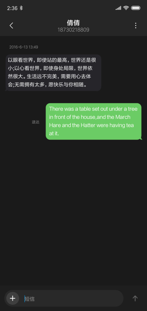 扁平化设计：黑色 screenshot