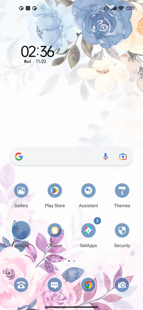 Advanced bouquet screenshot
