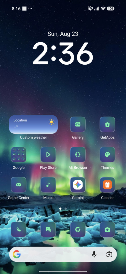 Aurora Lake screenshot