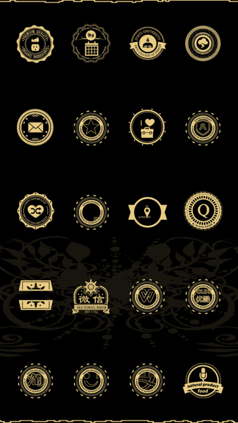 Badge Gold screenshot