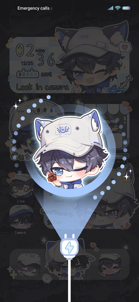 Q Cute Hat Boy screenshot