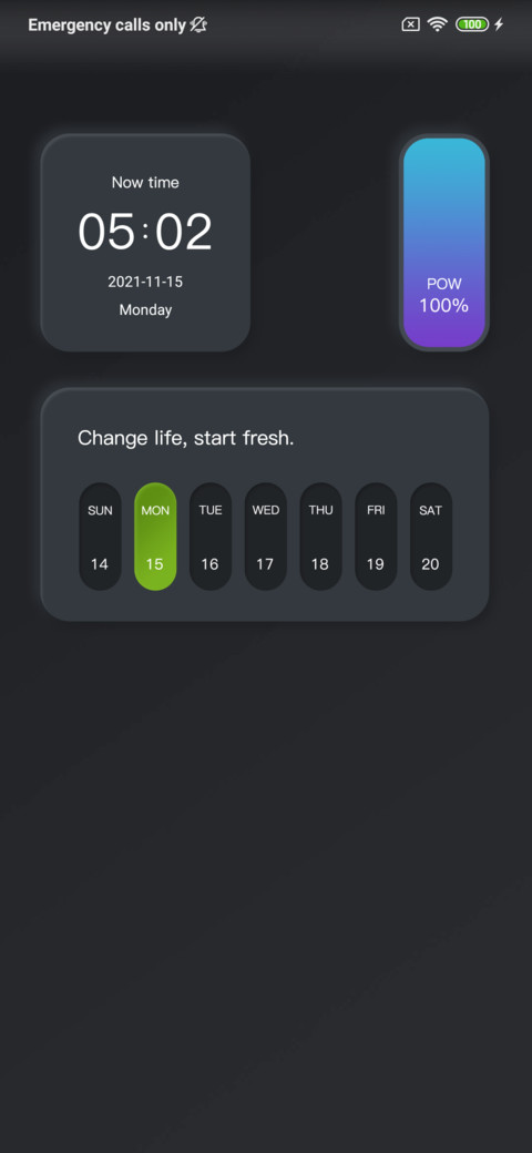 Mimic Gray screenshot