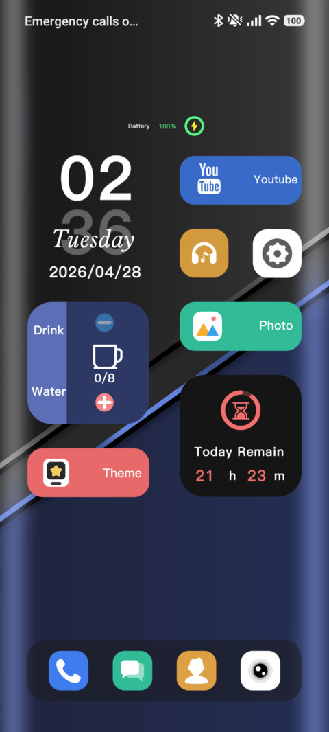 Ink Shadow Blue screenshot