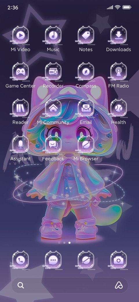 Crystal Cat Girl screenshot