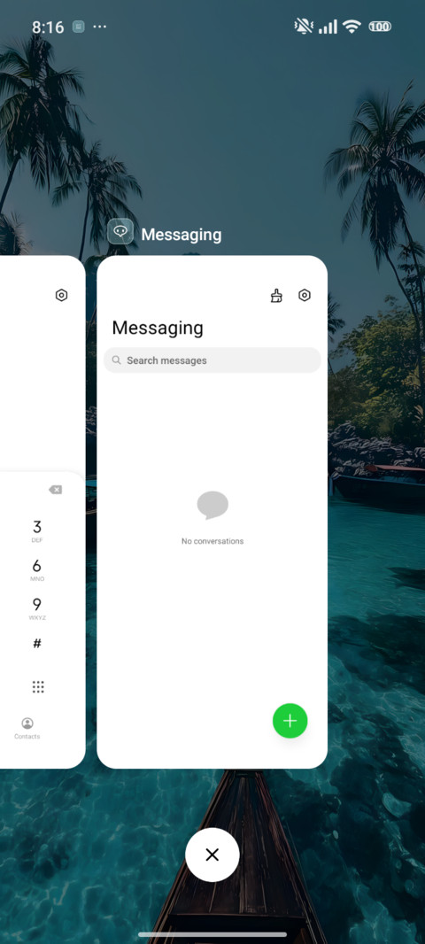 Blue screenshot
