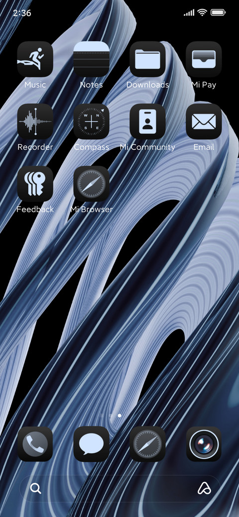 Blue screenshot
