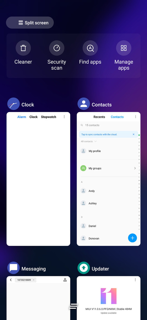 Stock Poco Pie V10 Update screenshot