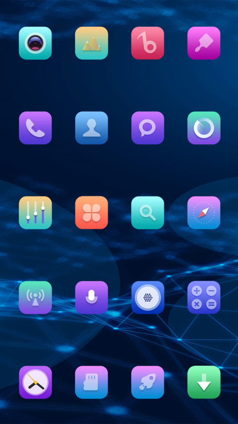 炫蓝科技护眼 screenshot