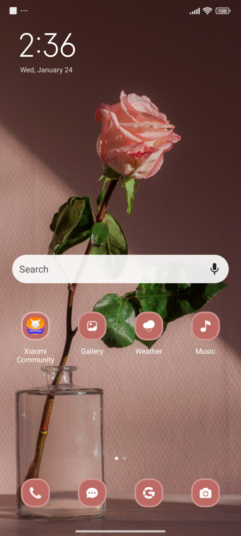 Rose screenshot