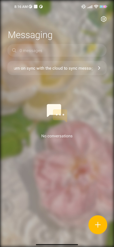 Spring flower screenshot