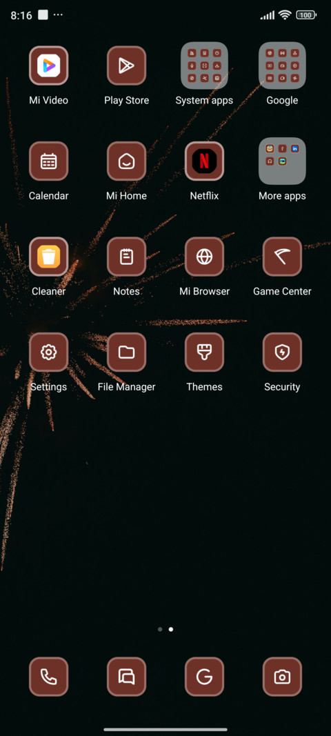 Night Firework screenshot