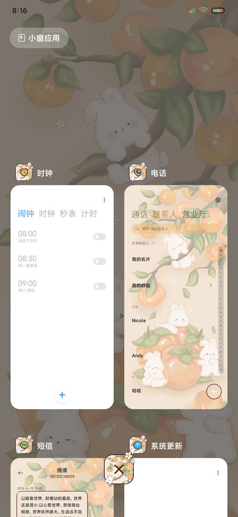 可爱兔兔 万柿如意 screenshot